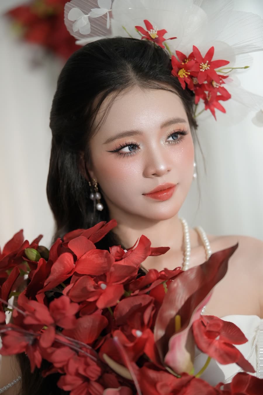 Cô dâu do học viên make