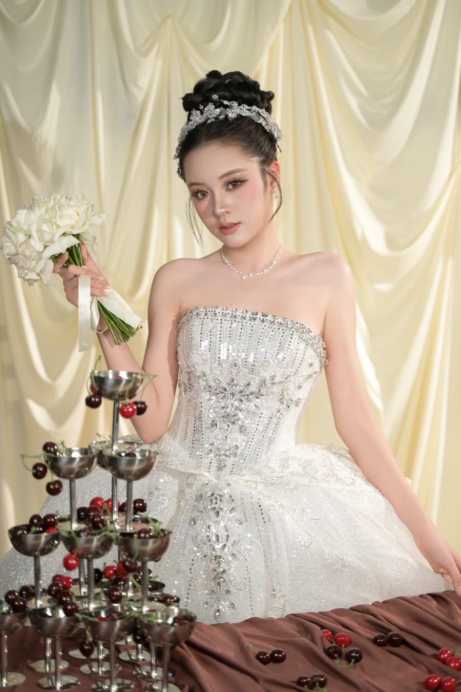 Cô dâu do học viên make