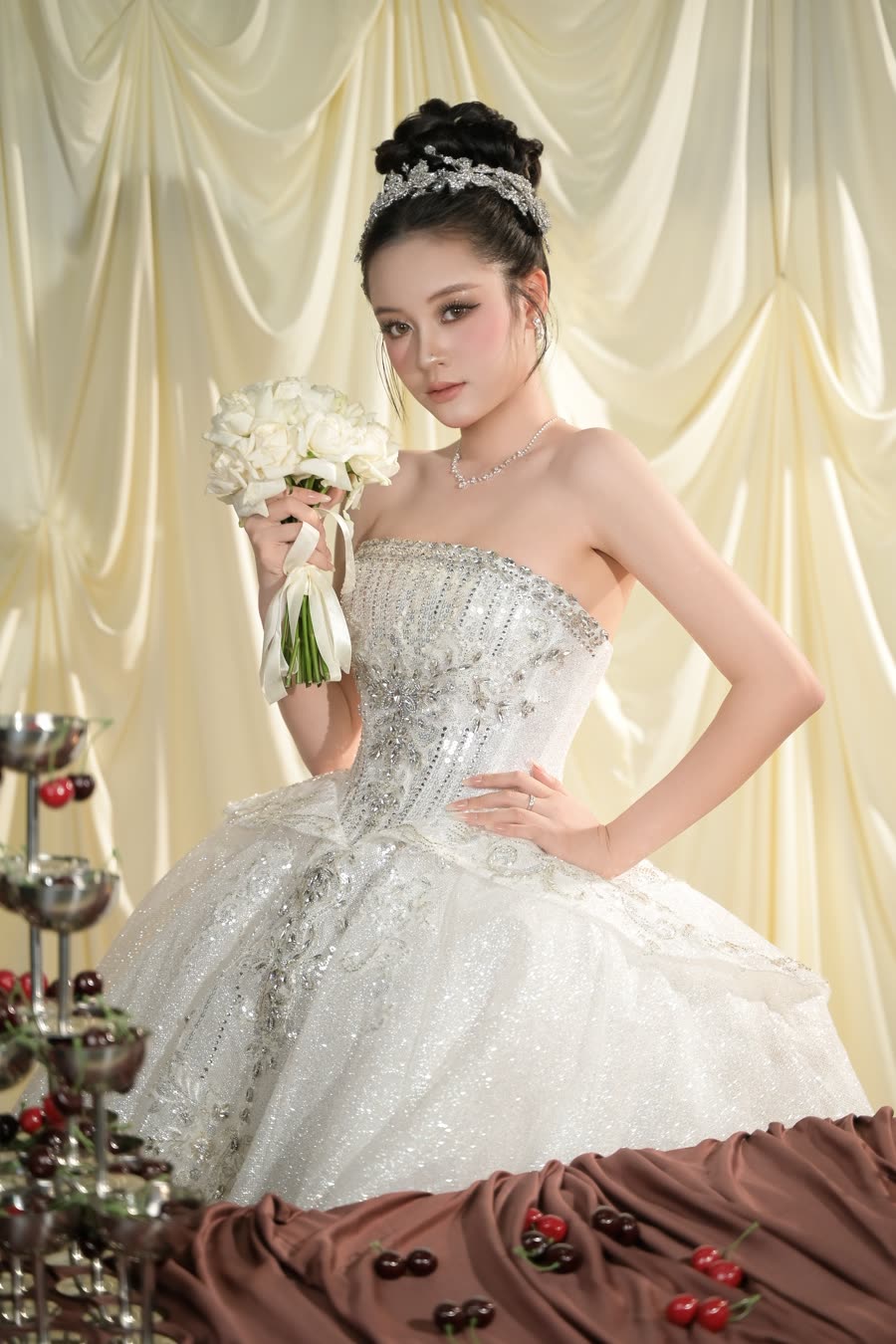 Cô dâu do học viên make