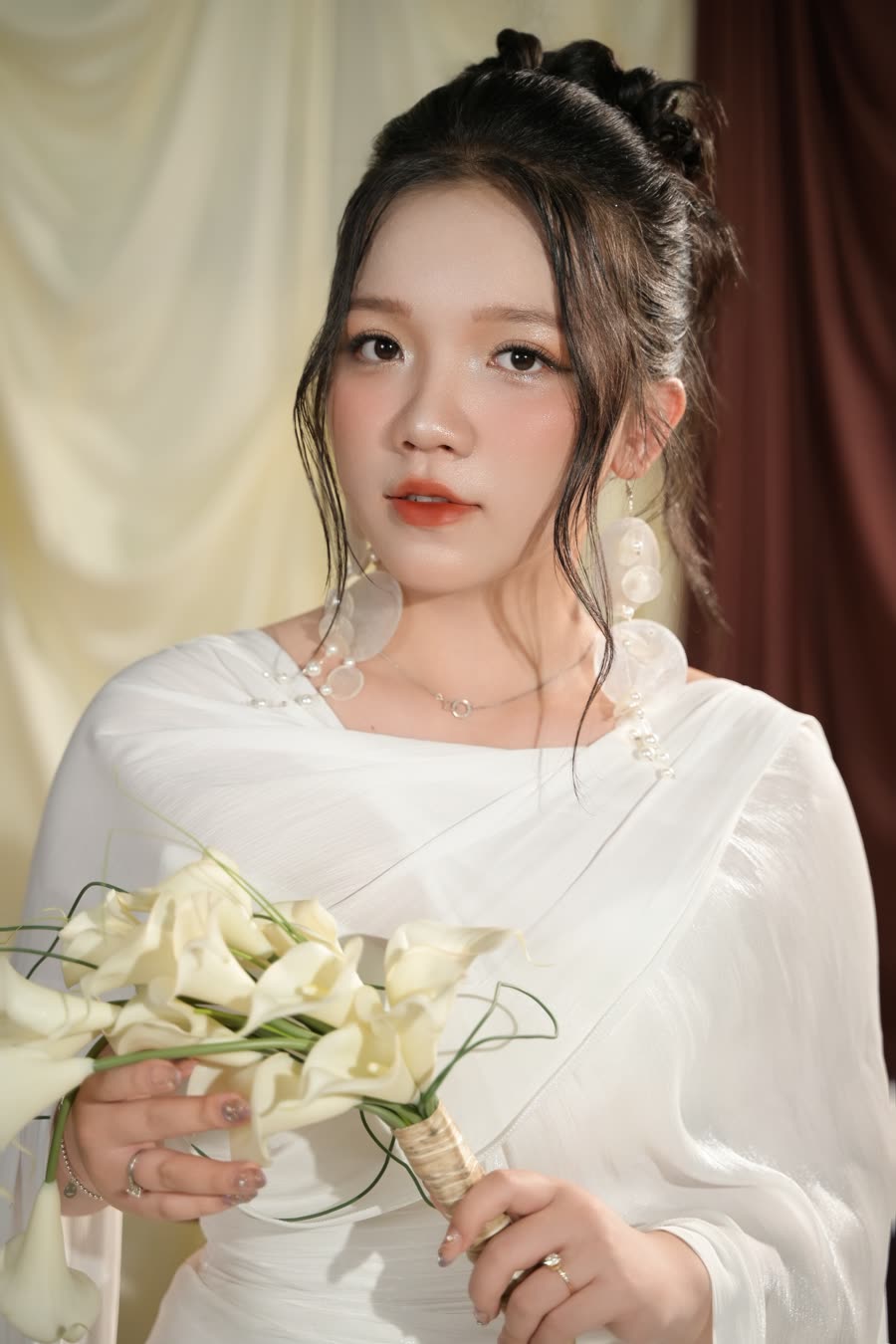 Cô dâu do học viên make